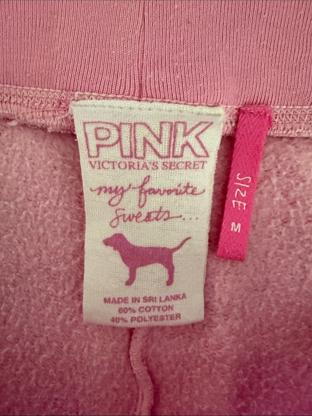 Pink Drawstring Cropped Sweatpants - Picture 7 of 7